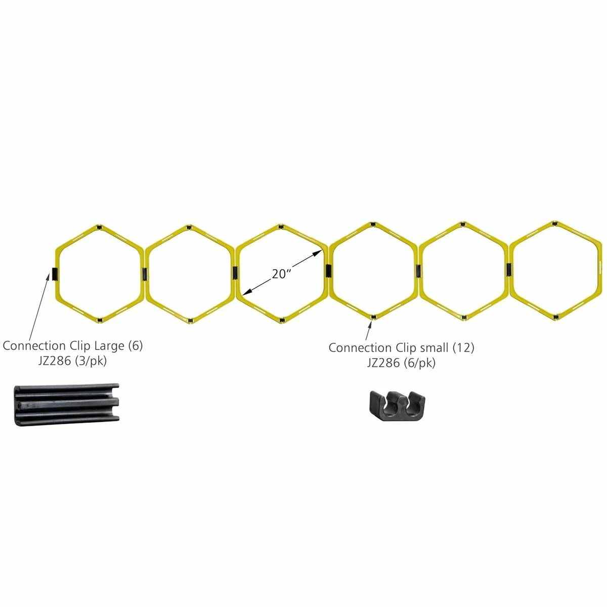 Buy π₯° Kwik Goal Hex Speed Rings Agility Trainer Set π 2 Buy π₯° Kwik Goal Hex Speed Rings Agility Trainer Set π - Image 2