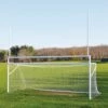 Best Sale 🌟 Jaypro 8'x24' Deluxe Official Soccer/Football Combo Goals (pair) ✔️