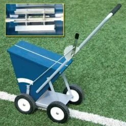 Budget ⌛ AlumaGoal 65lb Capacity 4-Wheel Dry Line Marker 🎁