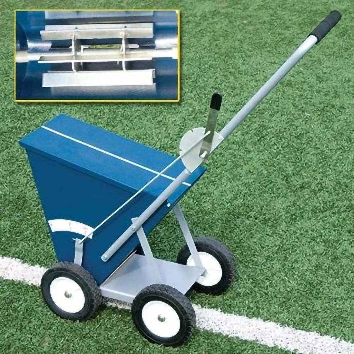 Budget ⌛ AlumaGoal 65lb Capacity 4-Wheel Dry Line Marker 🎁 1 Budget ⌛ AlumaGoal 65lb Capacity 4-Wheel Dry Line Marker 🎁