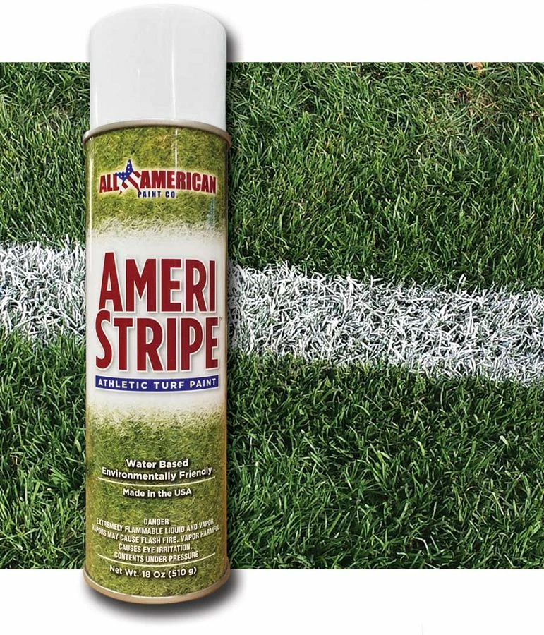 Budget π Ameri-Stripe Athletic Aerosol Field Marking Turf Paint, 18oz., WHITE π 1 Budget π Ameri-Stripe Athletic Aerosol Field Marking Turf Paint, 18oz., WHITE π