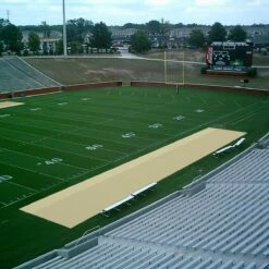 Outlet 🎉 Aer-Flo Bench Zone Sideline Turf Protector, 15'x50' ⭐ -Outlet Football Store a15 781gry 25