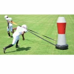 Best Pirce 👏 Fisher Rocket Pursuer Moving Football Tackling Dummy 🎁 -Outlet Football Store a47 001 1