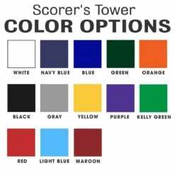 Top 10 🔔 Kwik Goal Portable Scorer/Coach's Tower 👏 8 Top 10 🔔 Kwik Goal Portable Scorer/Coach's Tower 👏 -Outlet Football Store a47 002 color chart