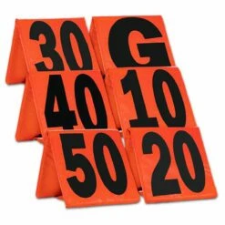 Deals 🔥 Champro Set of 11 Foldable Football Yard Marker Set 🎁