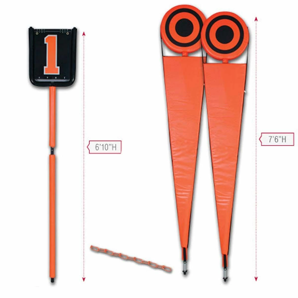 Top 10 ๐งจ Champro Deluxe Football Chain Set & Down Box Set ๐ 2 Top 10 ๐งจ Champro Deluxe Football Chain Set & Down Box Set ๐ - Image 2