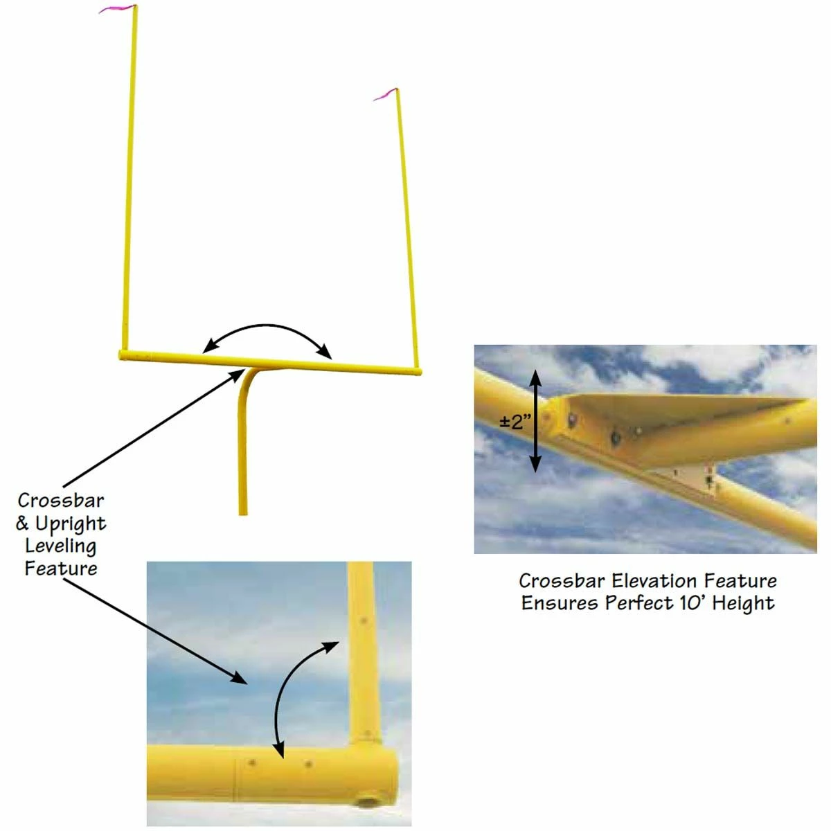Deals 𧨠First Team All Pro 6-5/8" dia. High School & College Football Goal Post π₯ 2 Deals 𧨠First Team All Pro 6-5/8" dia. High School & College Football Goal Post π₯ - Image 2