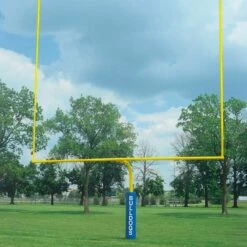 Outlet 🤩 Bison Official High School Football Goal Posts, 4-1/2'' dia, YELLOW, FB45HS-SY 🔥