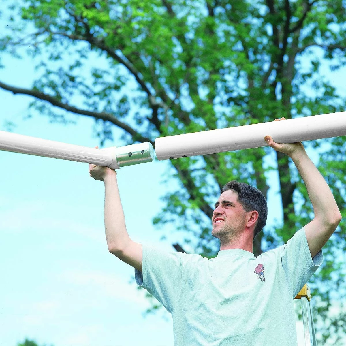 Best deal β¨ Bison Official High School Football Goal Posts, 5-9/16'' dia., WHITE, FB55HS-WT π 4 Best deal β¨ Bison Official High School Football Goal Posts, 5-9/16'' dia., WHITE, FB55HS-WT π - Image 4