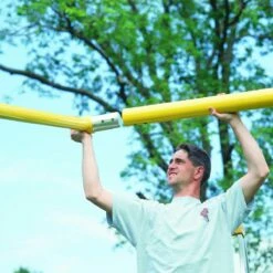 Best deal 🎁 Bison Official High School Football Goal Posts, 5-9/16'' dia., YELLOW, FB55HS-SY 🔥 -Outlet Football Store a47 179 new 03