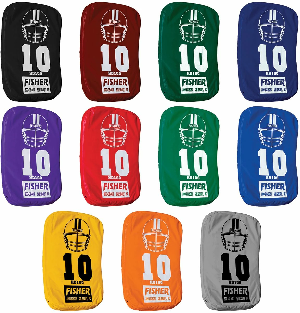 Budget 🔥 Fisher Curved Football Blocking Body Shield, HD100 ⭐ 2 Budget 🔥 Fisher Curved Football Blocking Body Shield, HD100 ⭐ - Image 2