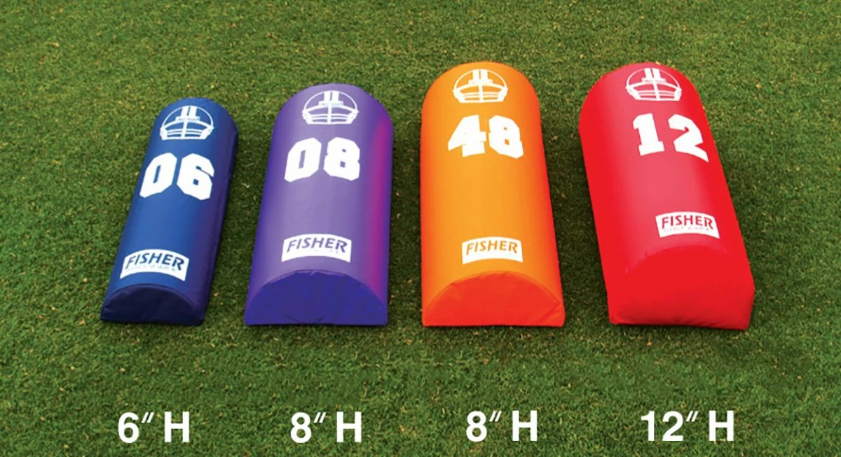 Discount 💯 Fisher 12''H x 16''W x 42''L Half Round Football Dummy, HR4212 ✨ 4 Discount 💯 Fisher 12''H x 16''W x 42''L Half Round Football Dummy, HR4212 ✨ - Image 4
