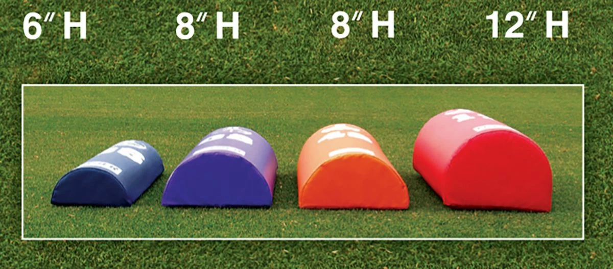 Discount 💯 Fisher 12''H x 16''W x 42''L Half Round Football Dummy, HR4212 ✨ 5 Discount 💯 Fisher 12''H x 16''W x 42''L Half Round Football Dummy, HR4212 ✨ - Image 5