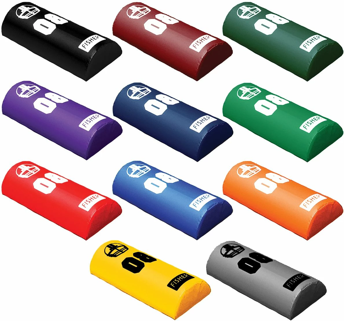 Discount 💯 Fisher 12''H x 16''W x 42''L Half Round Football Dummy, HR4212 ✨ 3 Discount 💯 Fisher 12''H x 16''W x 42''L Half Round Football Dummy, HR4212 ✨ - Image 3