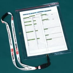 Wholesale 😉 Fisher (3pk) 8.5"x11" Football Coach Third Hand Game Plan Protector, THS 🔥