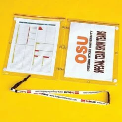 Coupon 😉 Fisher (2pk) Double 8.5"x11" Football Coach Third Hand Game Plan Protector, THSD 👏