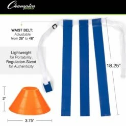 New ⌛ Champion Deluxe Flag Football Set 🛒 -Outlet Football Store a48 007 3