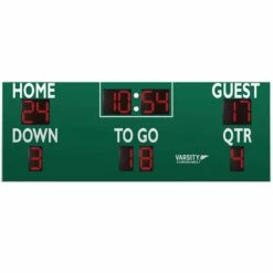 Cheap ๐ Varsity Scoreboards 7416 Football Scoreboard, 16'W x 5'H โ๏ธ