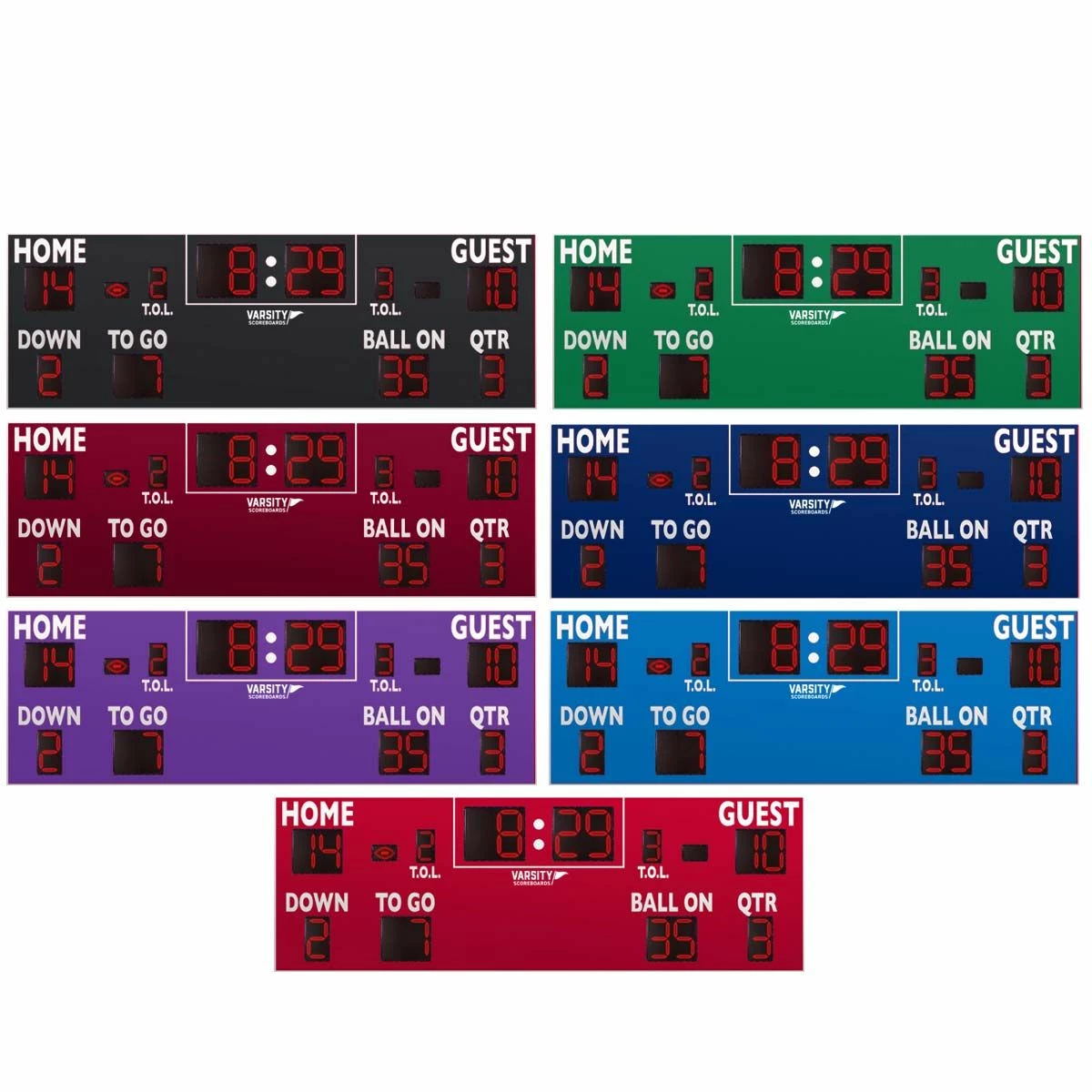 Best deal ๐ Varsity Scoreboards 7424 Football Scoreboard, 24'W x 8'H โจ 3 Best deal ๐ Varsity Scoreboards 7424 Football Scoreboard, 24'W x 8'H โจ - Image 3